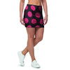 Black And Red Polka Dot Mini Skirt-grizzshop