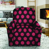 Black And Red Polka Dot Recliner Cover-grizzshop