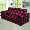 Black And Red Polka Dot Sofa Cover-grizzshop