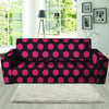 Black And Red Polka Dot Sofa Cover-grizzshop