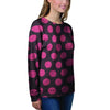 Black And Red Polka Dot Women's Sweatshirt-grizzshop