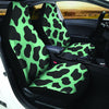 Black And Teal Cow Print Car Seat Covers-grizzshop