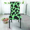 Black And Teal Cow Print Chair Cover-grizzshop