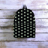 Black And White Polka Dot Backpack-grizzshop