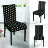 Black And White Polka Dot Chair Cover-grizzshop