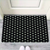 Black And White Polka Dot Door Mat-grizzshop