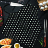 Black And White Polka Dot Men's Apron-grizzshop