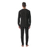 Black And White Polka Dot Men's Pajamas-grizzshop