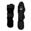 Black And White Polka Dot Muay Thai Shin Guard-grizzshop