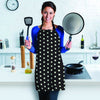 Black And White Polka Dot Women's Apron-grizzshop