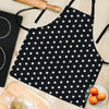 Black And White Polka Dot Women's Apron-grizzshop