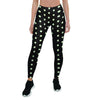 Black And White Polka Dot Women's Leggings-grizzshop