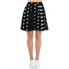 Black And White Polka Dot Women's Skirt-grizzshop