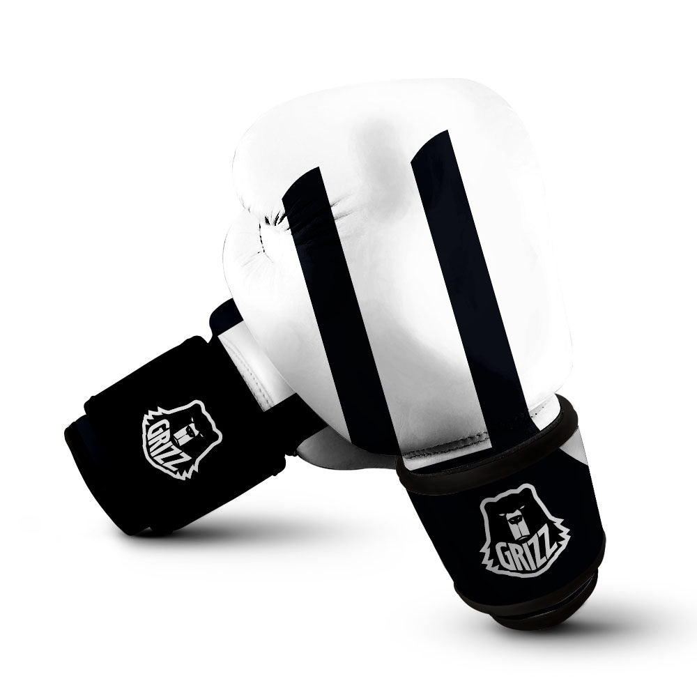 Black And White Scorpio Sign Print Boxing Gloves-grizzshop