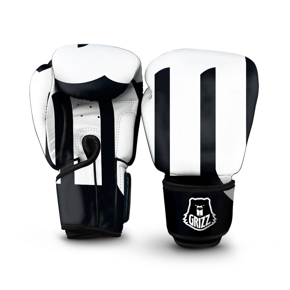 Black And White Scorpio Sign Print Boxing Gloves-grizzshop
