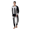 Black And White Scorpio Sign Print Men's Pajamas-grizzshop