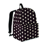 Black And White Tiniy Polka Dot Backpack-grizzshop