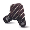 Black And White Tiniy Polka Dot Boxing Gloves-grizzshop