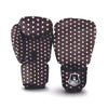 Black And White Tiniy Polka Dot Boxing Gloves-grizzshop