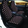 Black And White Tiniy Polka Dot Car Seat Covers-grizzshop