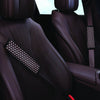 Black And White Tiniy Polka Dot Seat Belt Cover-grizzshop