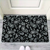 Black Bandana Door Mat-grizzshop