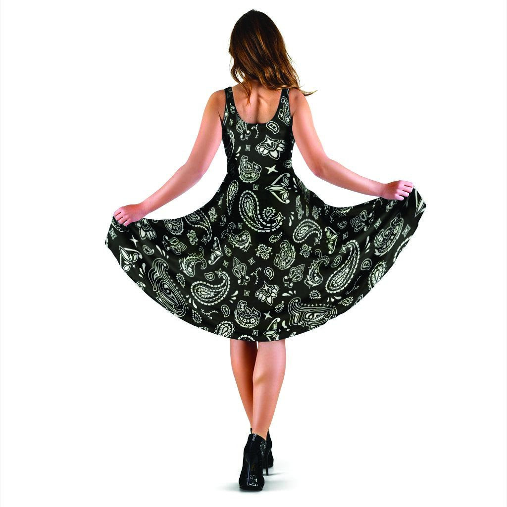 Black Bandana Dress-grizzshop