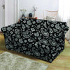 Black Bandana Loveseat Cover-grizzshop