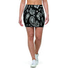 Black Bandana Mini Skirt-grizzshop