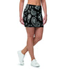 Black Bandana Mini Skirt-grizzshop