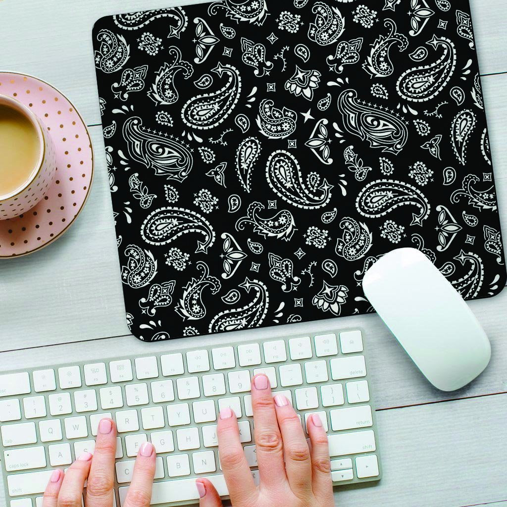 Black Bandana Mouse Pad-grizzshop