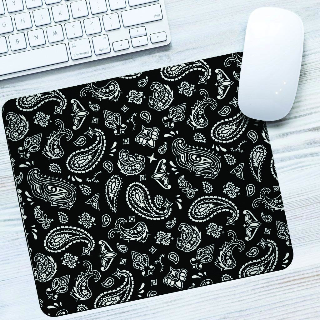 Black Bandana Mouse Pad-grizzshop