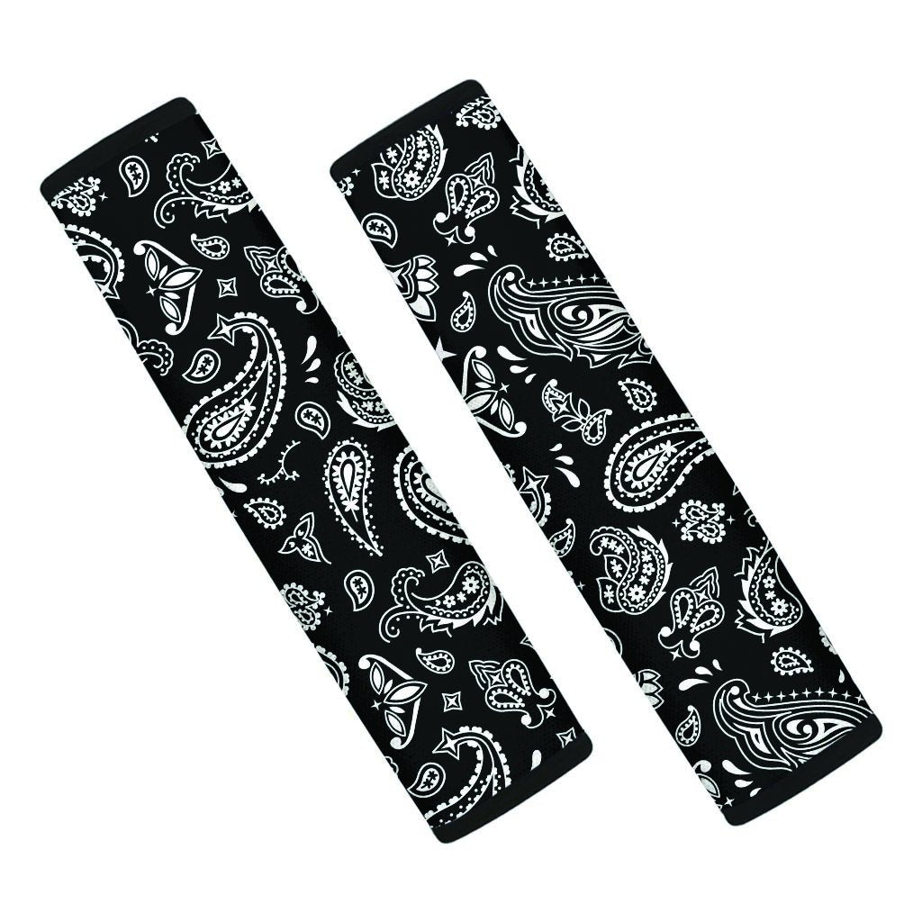 Black Bandana Seat Belt Cover-grizzshop