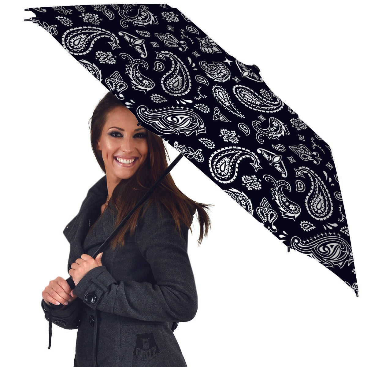 Black Bandana Umbrella-grizzshop