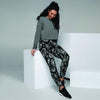 Black Bandana Women's Joggers-grizzshop