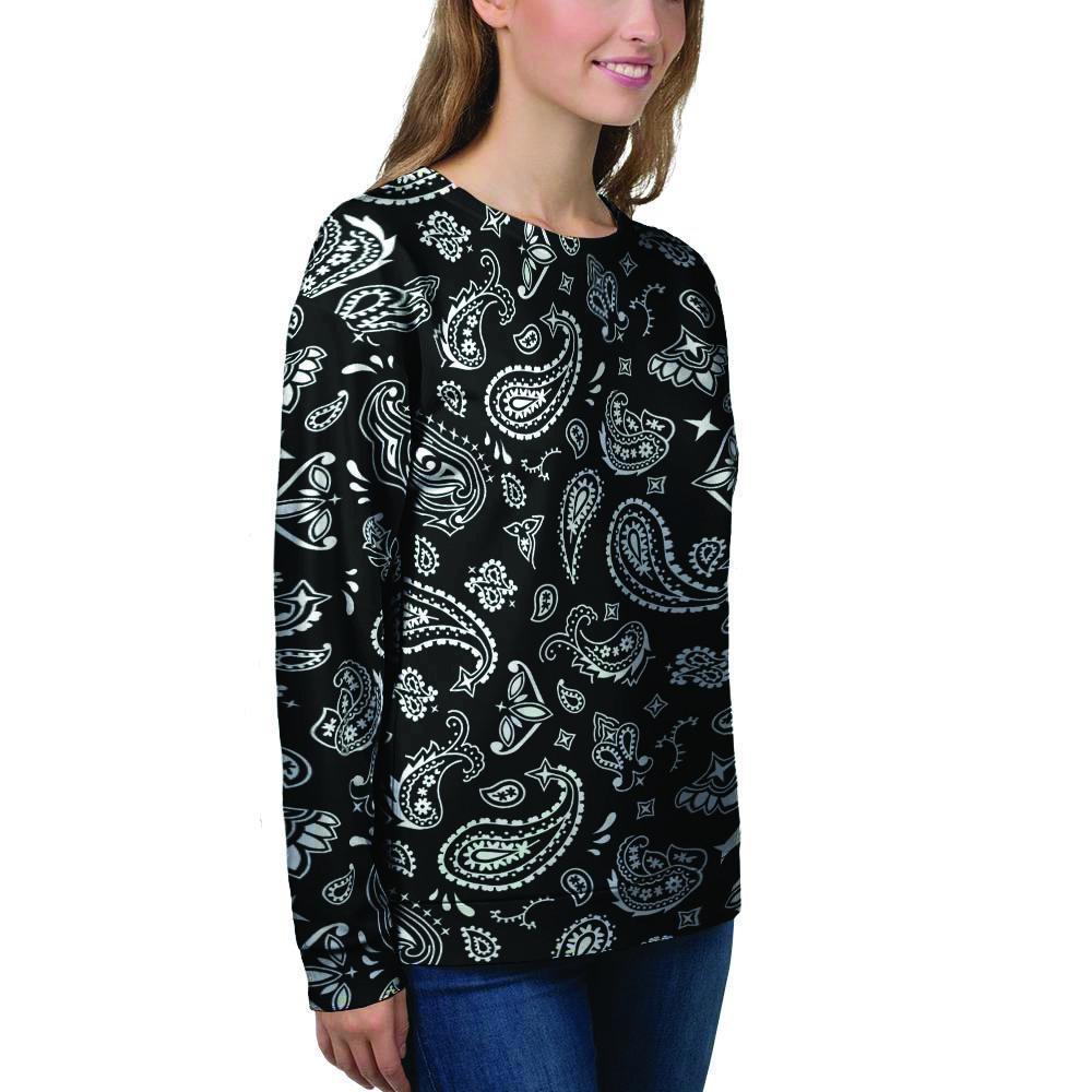 Black Bandana Women's Sweatshirt-grizzshop