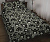 Load image into Gallery viewer, Black Bigfoot Pattern Print Bed Set Quilt-grizzshop