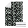 Black Bigfoot Pattern Print Blanket-grizzshop