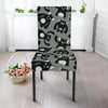 Black Bigfoot Pattern Print Chair Cover-grizzshop