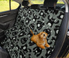 Black Bigfoot Pattern Print Pet Car Seat Cover-grizzshop