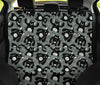 Black Bigfoot Pattern Print Pet Car Seat Cover-grizzshop