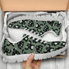 Black Bigfoot Pattern Print Sneaker Shoes For Men Women-grizzshop