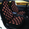 Black Brown Polka Dot Car Seat Covers-grizzshop