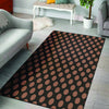 Black Brown Polka Dot Floor Mat-grizzshop