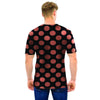 Black Brown Polka Dot Men T Shirt-grizzshop