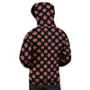 Black Brown Polka Dot Men's Hoodie-grizzshop