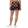 Black Brown Polka Dot Mini Skirt-grizzshop