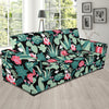 Black Cactus Pattern Print Sofa Covers-grizzshop