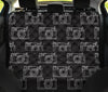 Black Camera Print Pattern Pet Car Seat Cover-grizzshop