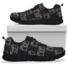 Black Camera Print Pattern Sneaker Shoes For Men Women-grizzshop